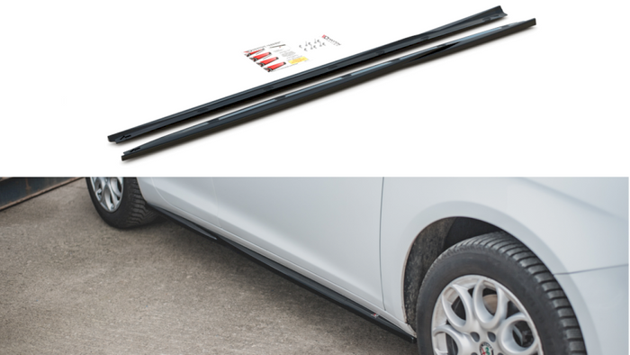 Maxton Design - SIDE SKIRTS DIFFUSERS ALFA ROMEO GIULIETTA FACELIFT (2016-2020)