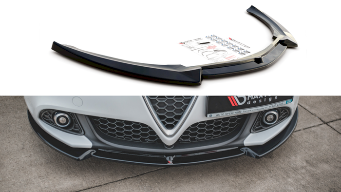 Maxton Design - FRONT SPLITTER V2 ALFA ROMEO GIULIETTA FACELIFT (2016-2020)