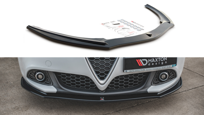 Maxton Design - FRONT SPLITTER V1 ALFA ROMEO GIULIETTA FACELIFT (2016-2020)