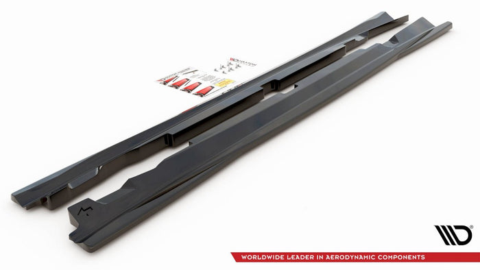 Maxton Design - SIDE SKIRTS DIFFUSERS MERCEDES AMG GT 53 4-DOOR COUPE (2018-)