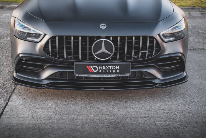 Maxton Design - FRONT SPLITTER V1 MERCEDES AMG GT 53 4-DOOR COUPE (2018-)