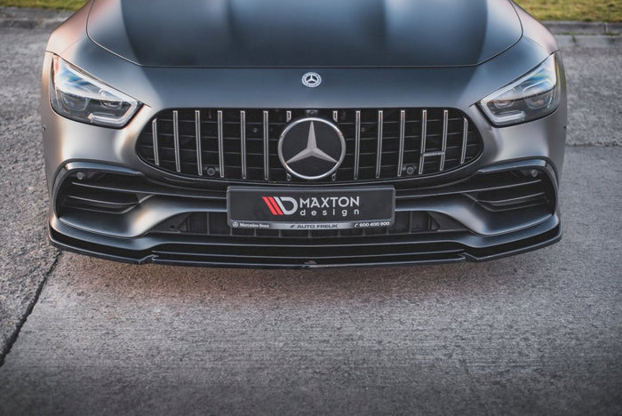 Maxton Design - FRONT SPLITTER V2 MERCEDES AMG GT 53 4-DOOR COUPE (2018-)
