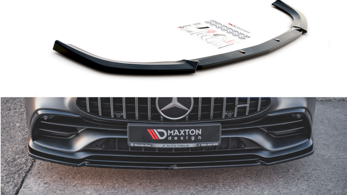 Maxton Design - FRONT SPLITTER V2 MERCEDES AMG GT 53 4-DOOR COUPE (2018-)