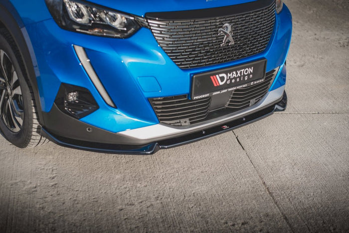 Maxton Design - FRONT SPLITTER V1 PEUGEOT 2008 MK2 (2019-2023)