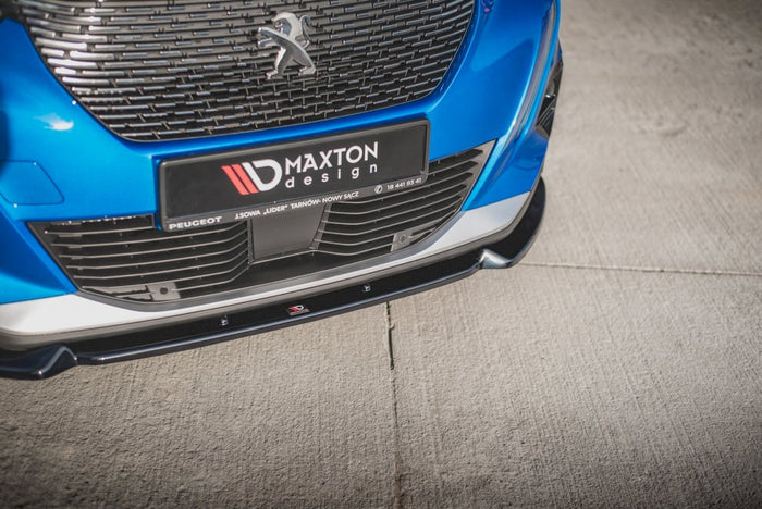 Maxton Design - FRONT SPLITTER V1 PEUGEOT 2008 MK2 (2019-2023)