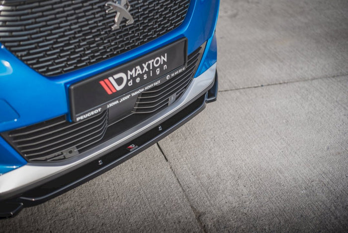 Maxton Design - FRONT SPLITTER V2 PEUGEOT 2008 MK2 (2019-2023)