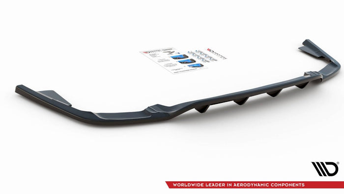 Maxton Design - CENTRAL REAR SPLITTER (VERTICAL BARS) VOLVO XC60 MK2 R-DESIGN