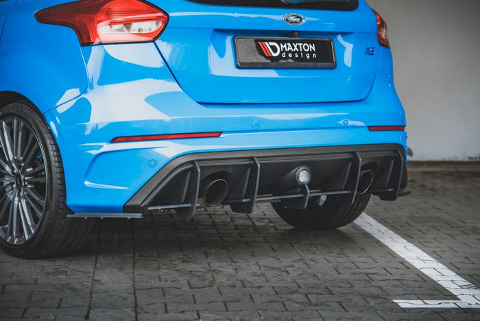 Maxton Design - STREET PRO DURABILITY REAR SIDE SPLITTERS FORD FOCUS RS MK3 (2015-2018)