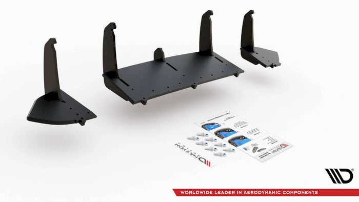 Maxton Design - STREET PRO DURABILITY REAR DIFFUSER FORD FOCUS RS MK3 (2015-2018)