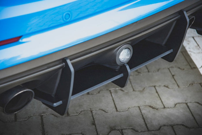 Maxton Design - STREET PRO DURABILITY REAR DIFFUSER FORD FOCUS RS MK3 (2015-2018)
