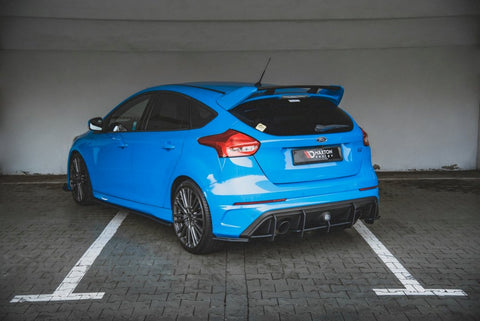 Maxton Design - STREET PRO DURABILITY REAR DIFFUSER FORD FOCUS RS MK3 (2015-2018)