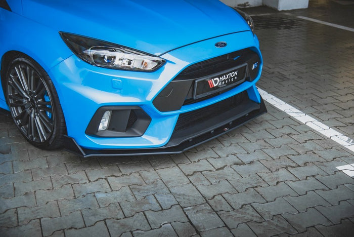 Maxton Design - STREET PRO DURABILITY FRONT SPLITTER V2 FORD FOCUS RS MK3 (2015-2018)