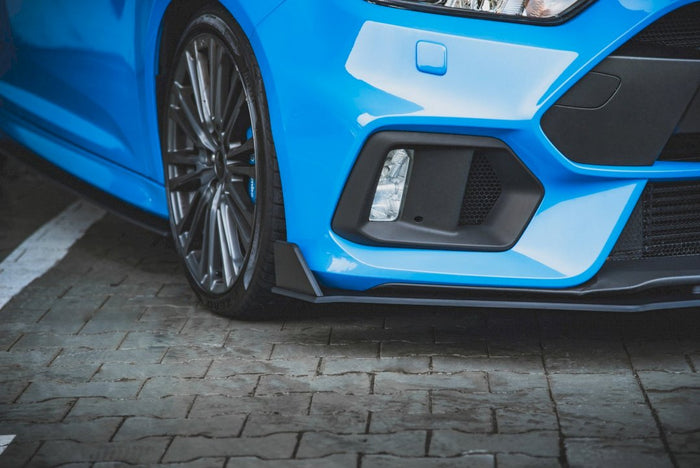 Maxton Design - STREET PRO DURABILITY FRONT SPLITTER V2 FORD FOCUS RS MK3 (2015-2018)