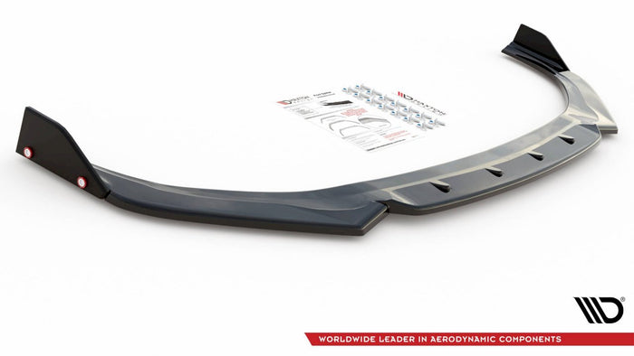 Maxton Design - FRONT SPLITTER V.6 + FLAPS HYUNDAI I30 N MK3 HATCHBACK / FASTBACK
