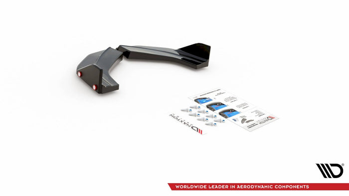 Maxton Design - REAR SIDE SPLITTERS V.6 + FLAPS HYUNDAI I30 N MK3 HATCHBACK