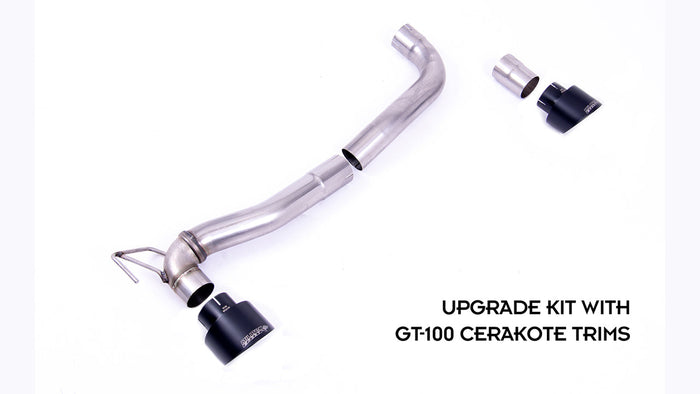 Maxton Design - REAR DIFFUSER + MILLTEK RS UPGRADE KIT - FORD FIESTA MK8/8.5 ST (2018-2024)