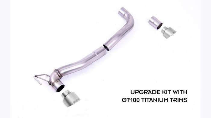 Maxton Design - REAR DIFFUSER + MILLTEK RS UPGRADE KIT - FORD FIESTA MK8/8.5 ST (2018-2024)