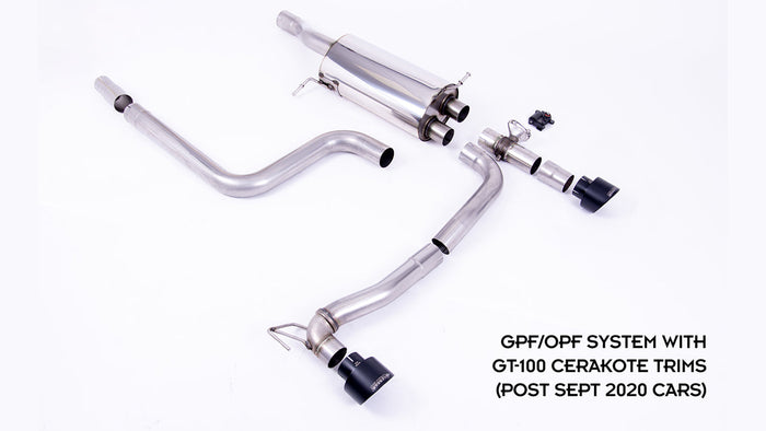 Maxton Design - REAR DIFFUSER + MILLTEK GPF/OPF BACK EXHAUST SYSTEM - FORD FIESTA MK8/8.5 ST (2018-2024)