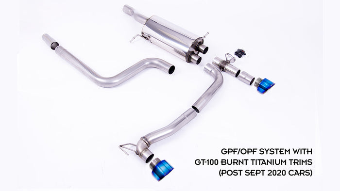 Maxton Design - REAR DIFFUSER + MILLTEK GPF/OPF BACK EXHAUST SYSTEM - FORD FIESTA MK8/8.5 ST (2018-2024)
