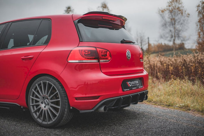 Maxton Design - Street PRO Rear Side Splitters + Flaps VW Golf GTI Mk6