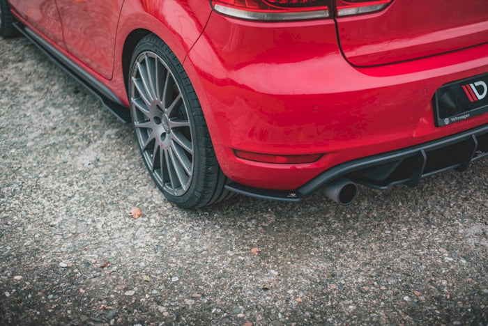 Maxton Design - STREET PRO REAR SIDE SPLITTERS VW GOLF GTI MK6 (2008-2012)
