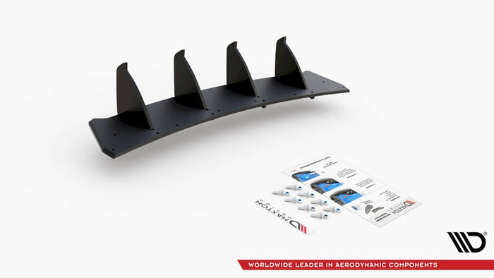 Maxton Design - STREE PRO REAR DIFFUSER V2 VW GOLF GTI MK6 (2008-2012)