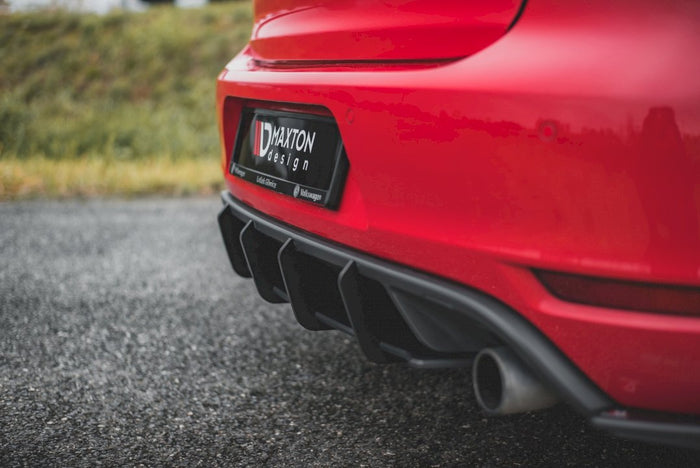 Maxton Design - STREE PRO REAR DIFFUSER V2 VW GOLF GTI MK6 (2008-2012)
