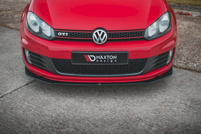 Maxton Design - STREET PRO FRONT SPLITTER V3 VW GOLF GTI MK6 (2008-2012)