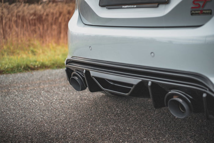 Maxton Design - REAR DIFFUSER + MILLTEK RS UPGRADE KIT - FORD FIESTA MK8/8.5 ST (2018-2024)