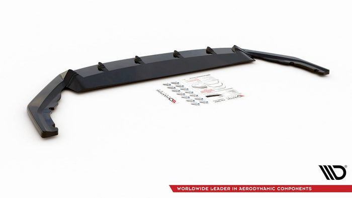 Maxton Design - FRONT SPLITTER V1 SKODA OCTAVIA RS MK4 (2020-2024)