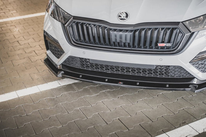 Maxton Design - FRONT SPLITTER V1 SKODA OCTAVIA RS MK4 (2020-2024)