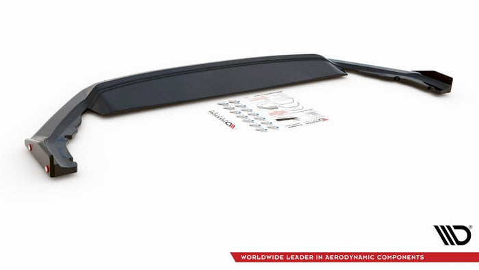Maxton Design - FRONT SPLITTER V.2 + FLAPS SKODA OCTAVIA RS MK4