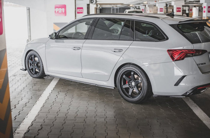 Maxton Design - Side Skirt Diffusers V.1 Skoda Octavia RS Liftback / Estate Mk4