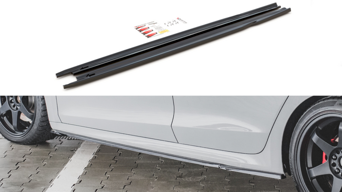 Maxton Design - Side Skirt Diffusers V.1 Skoda Octavia RS Liftback / Estate Mk4