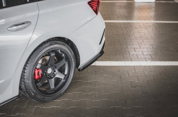 Maxton Design - REAR SIDE SPLITTERS V1 SKODA OCTAVIA RS MK4 (2020-2024)
