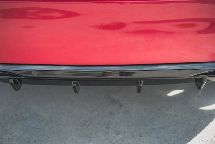 Maxton Design - REAR VALANCE + EXHAUST ENDS IMITATION PEUGEOT 308 GT MK2 FACELIFT (2017-2021)