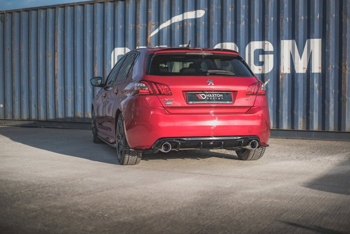 Maxton Design - REAR SIDE SPLITTERS PEUGEOT 308 GT MK2 FACELIFT (2017-2021)