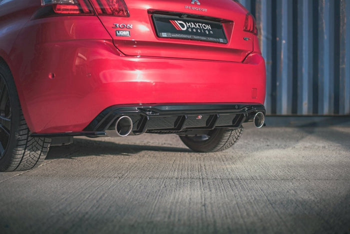 Maxton Design - REAR SIDE SPLITTERS PEUGEOT 308 GT MK2 FACELIFT (2017-2021)