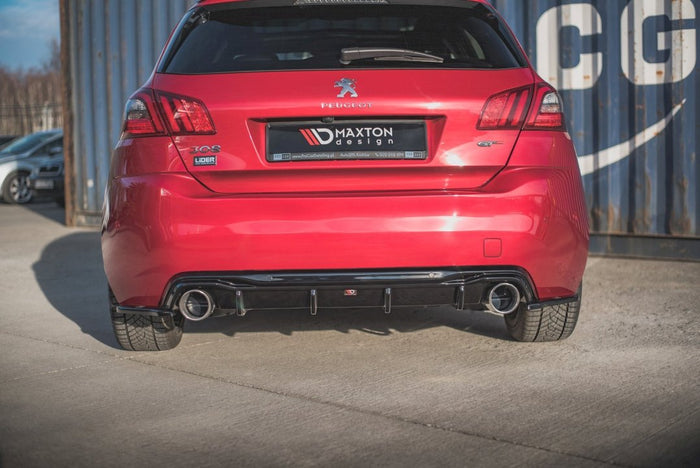 Maxton Design - REAR SIDE SPLITTERS PEUGEOT 308 GT MK2 FACELIFT (2017-2021)