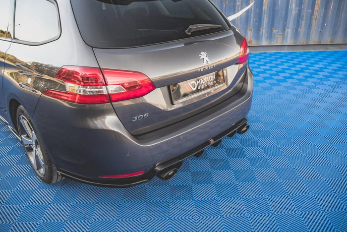 Maxton Design - REAR SIDE SPLITTERS V2 PEUGEOT 308 SW MK2 FACELIFT (2017-)