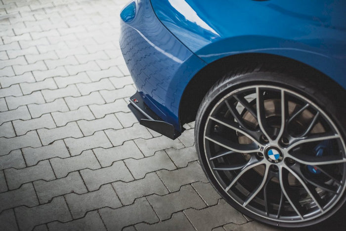 Maxton Design - STREET PRO DURABILITY REAR SIDE SPLITTERS (+FLAPS) BMW M135I F20 (2011-2015)