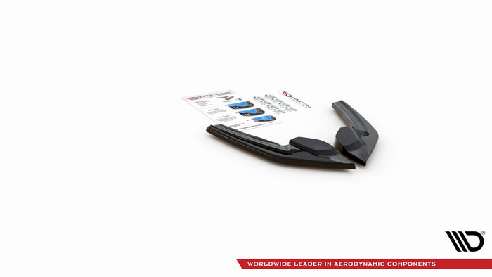 Maxton Design - REAR SIDE SPLITTERS V2 BMW M135I F20 (2011-2015)
