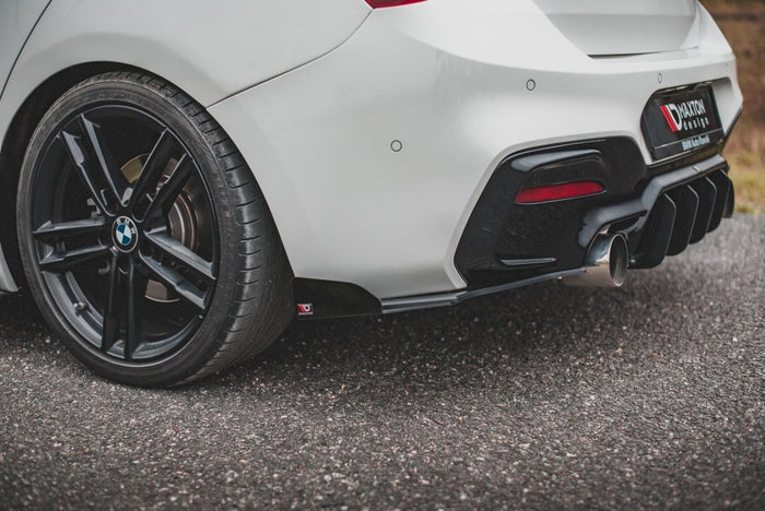 Maxton Design - STREET PRO REAR SIDE FLAPS BMW 1 F20 M-PACK FACELIFT / M140I (2015-2019)