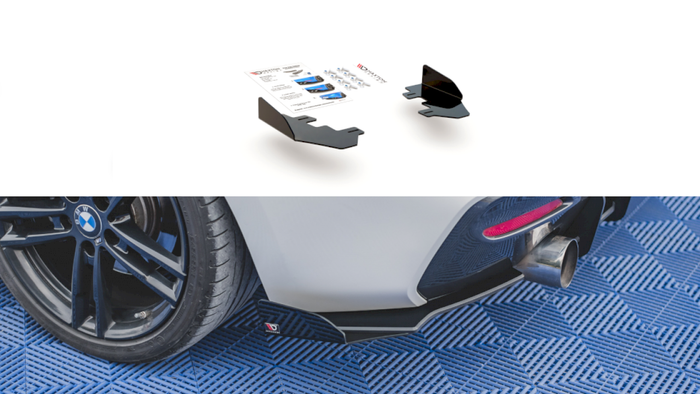 Maxton Design - STREET PRO REAR SIDE FLAPS BMW 1 F20 M-PACK FACELIFT / M140I (2015-2019)
