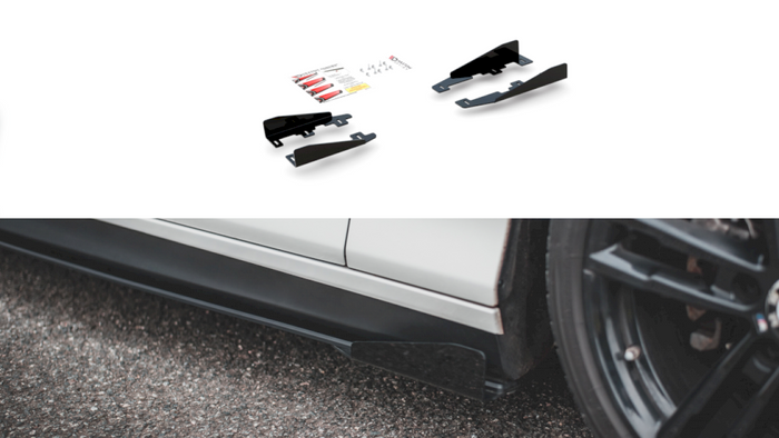 Maxton Design - STREET PRO SIDE FLAPS BMW 1 F20 M-PACK FACELIFT / M140I (2015-2019)