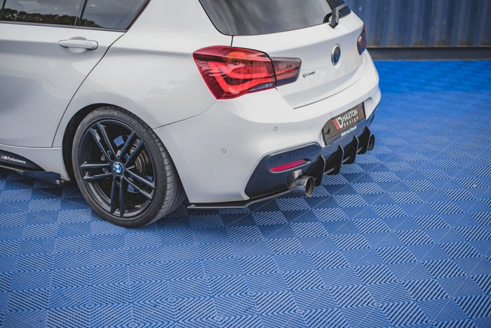 Maxton Design - STREET PRO DURABILITY REAR SIDE SPLITTERS V2 BMW 1 F20 M-PACK FACELIFT / M140I (2015-2019)