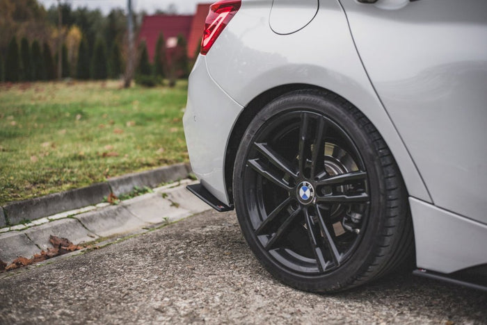 Maxton Design - STREET PRO DURABILITY REAR SIDE SPLITTERS V3 BMW 1 F20 M-PACK FACELIFT / M140I (2015-2019)