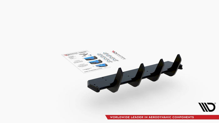 Maxton Design - STREET PRO DURABILITY REAR DIFFUSER V4 BMW M140I (2016-2019)