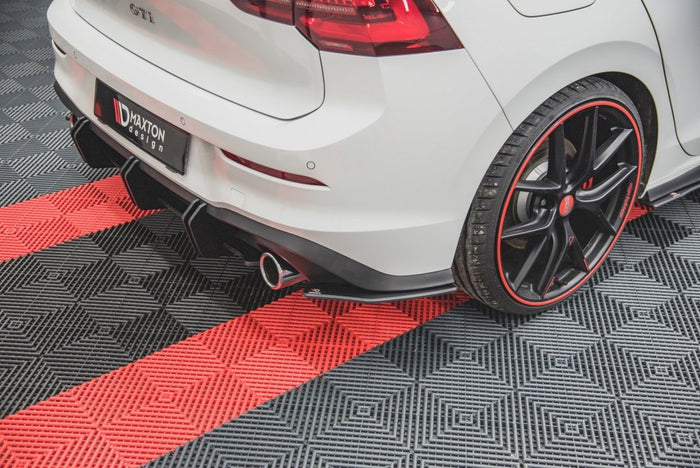 Maxton Design - STREET PRO REAR SIDE SPLITTERS VOLKSWAGEN GOLF GTI / GTE MK8