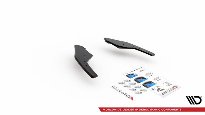 Maxton Design - STREET PRO REAR SIDE SPLITTERS VOLKSWAGEN GOLF GTI / GTE MK8